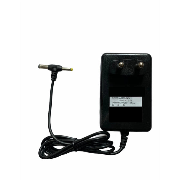 9V 1A Power Adapter, Power Supply AC Input 100 240 V and Output 9V 1A for Set Top Box_DTH Box, CCTV System, Router, Other Electronics And IT Gadgets with DC And Sony Pin (Black)