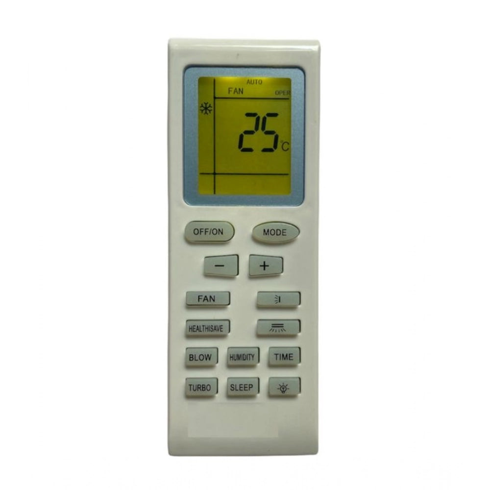 AC Remote No.18 with Backlight Bluestar AC Remote Control (White)