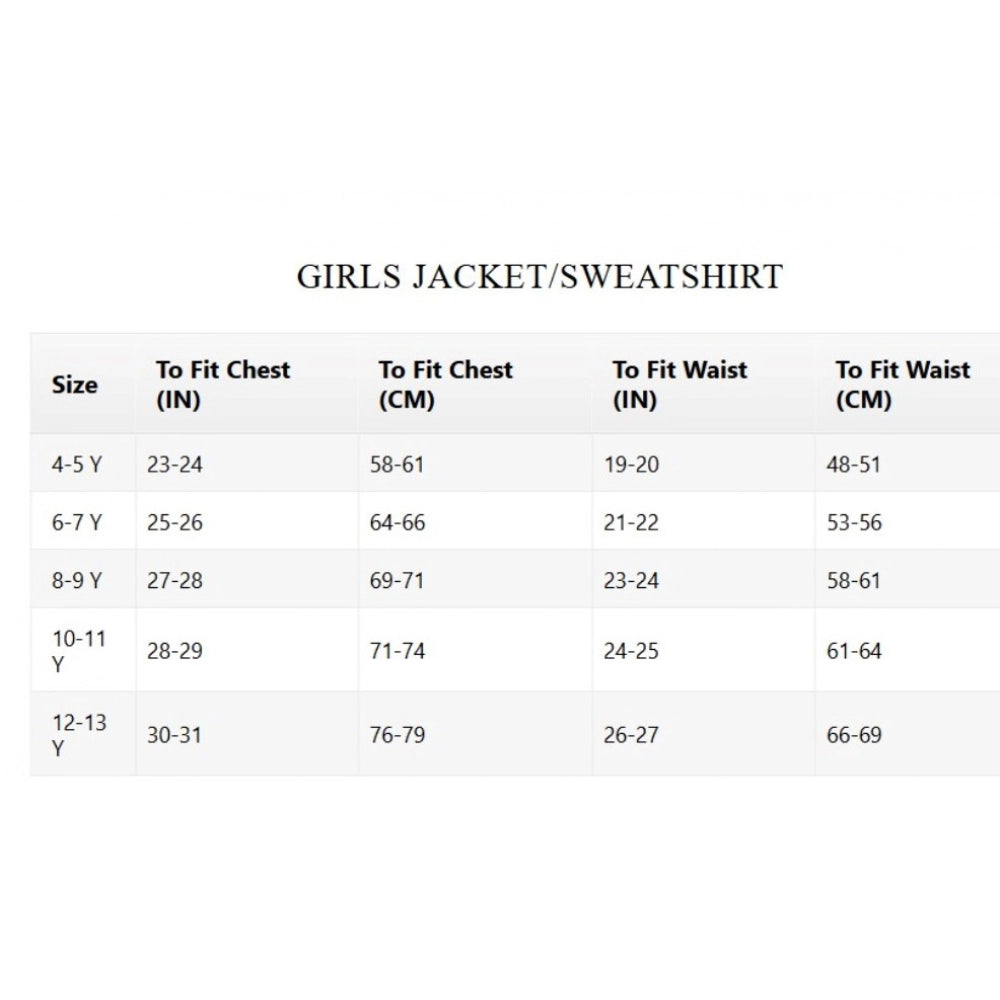 Girl's Fleece Embellished Long Sleeves Sweatshirt (Light Pink)