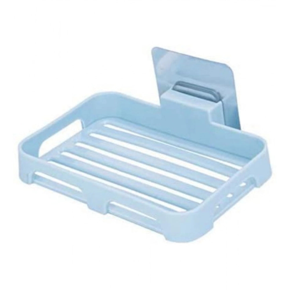 Pack of 5_Magic Sticker Soap Holder – Wall-Mount Soap Organizers (Color: Assorted )